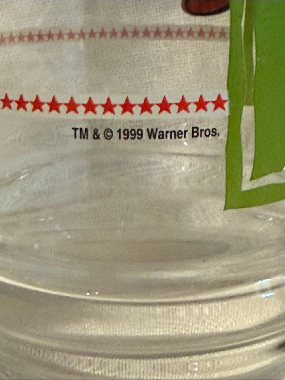 1999 Warner Bros. Taz Cartoon Drinking Glasses